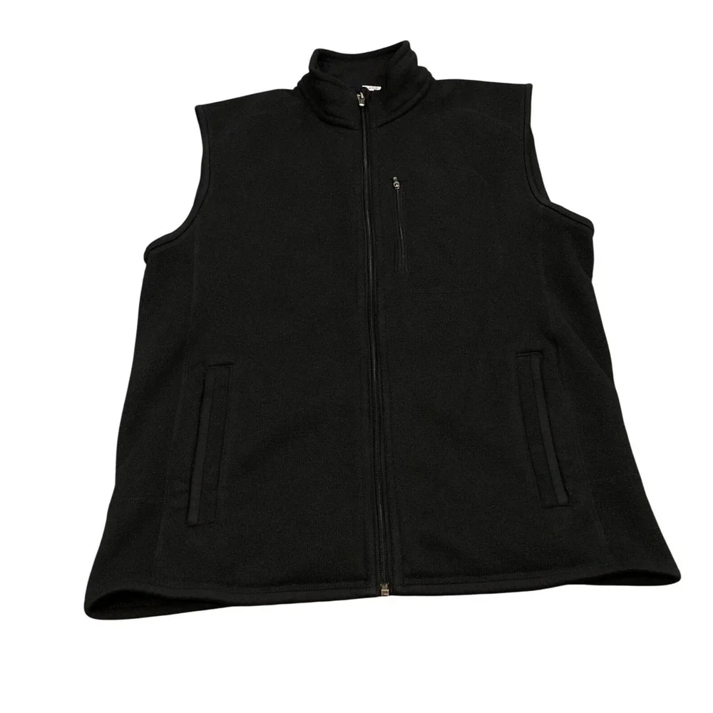 Patagonia Better Sweater Vest Mens Large Black Full Zip Fleece 25880 SP14